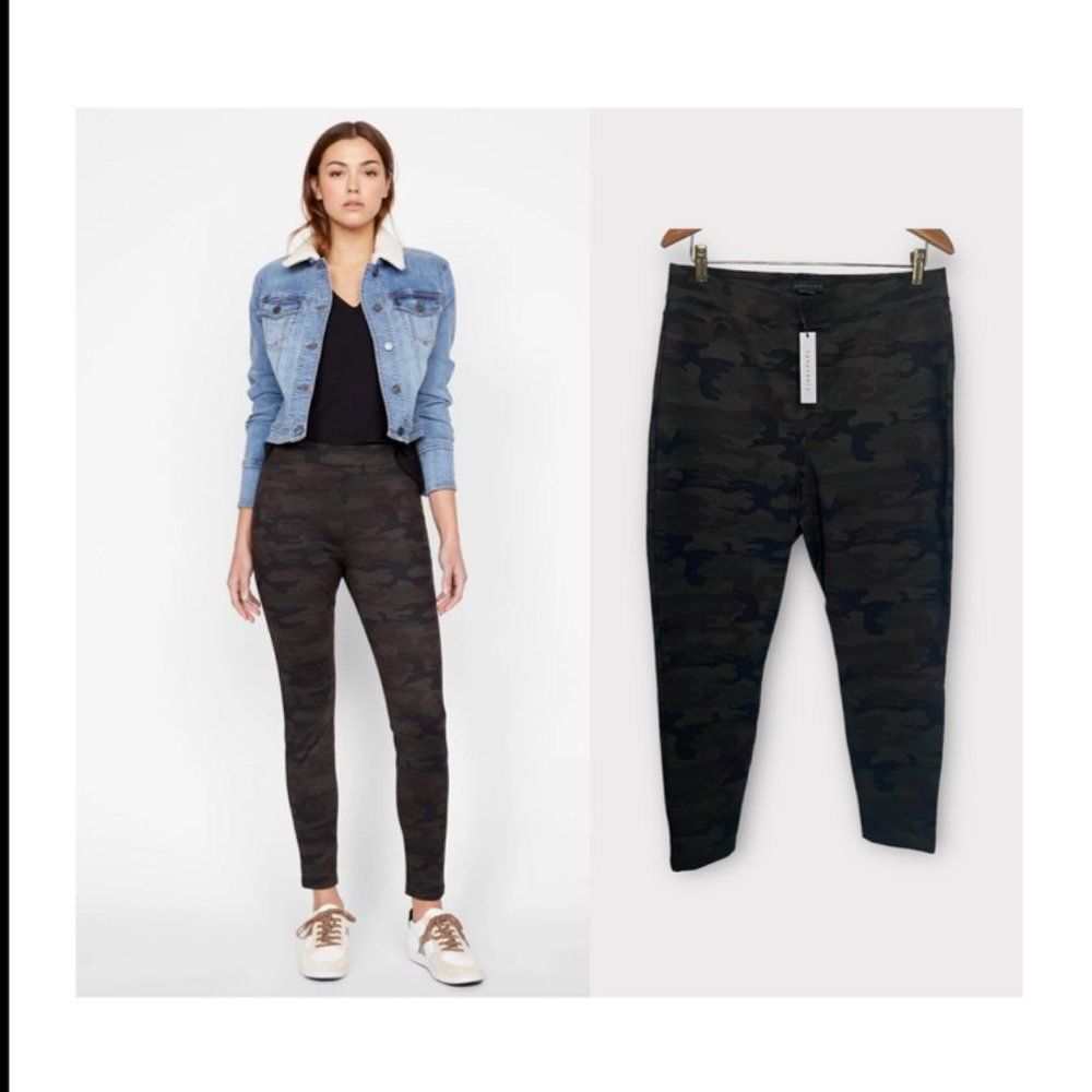 Sanctuary Anthropologie Leggings 1X NEW Forest Camo Activewear Plus Size